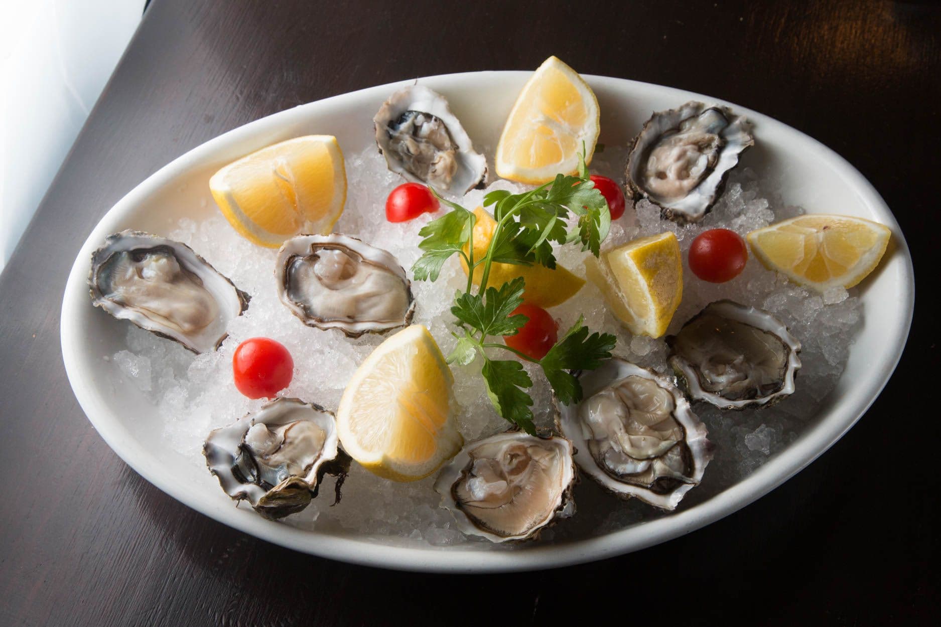 Fresh Oysters on Ice